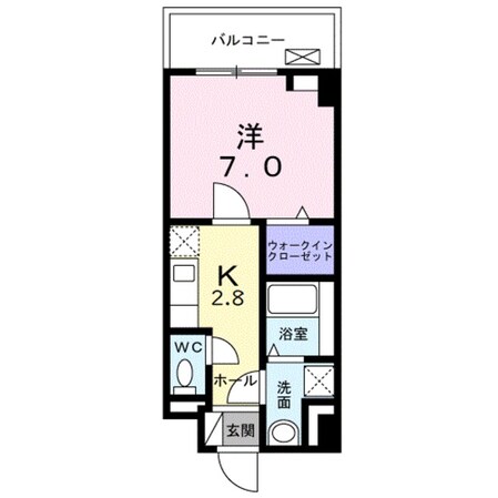 平野駅 徒歩1分 3階の物件間取画像